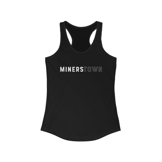 Women's Minerstown Next Level Racerback Tank