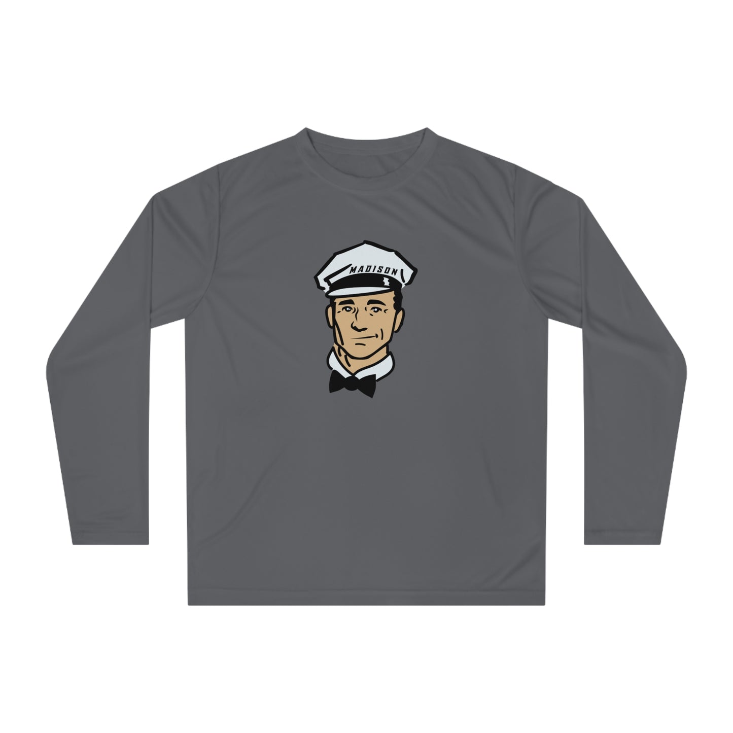 Adult Madison Milkmen Team 365 Performance Long Sleeve Shirt
