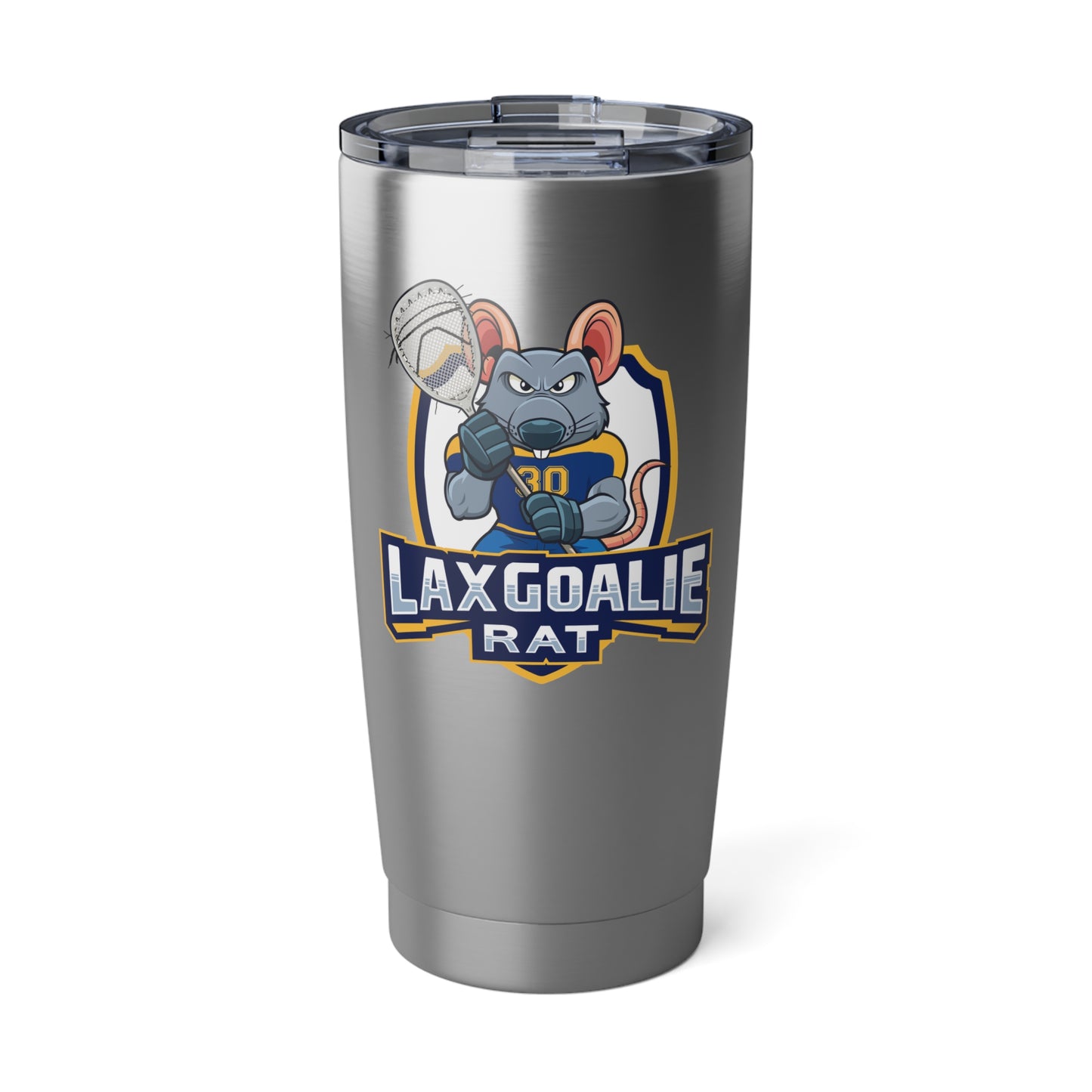 Lax Goalie Rat Insulated Tumbler (20oz)