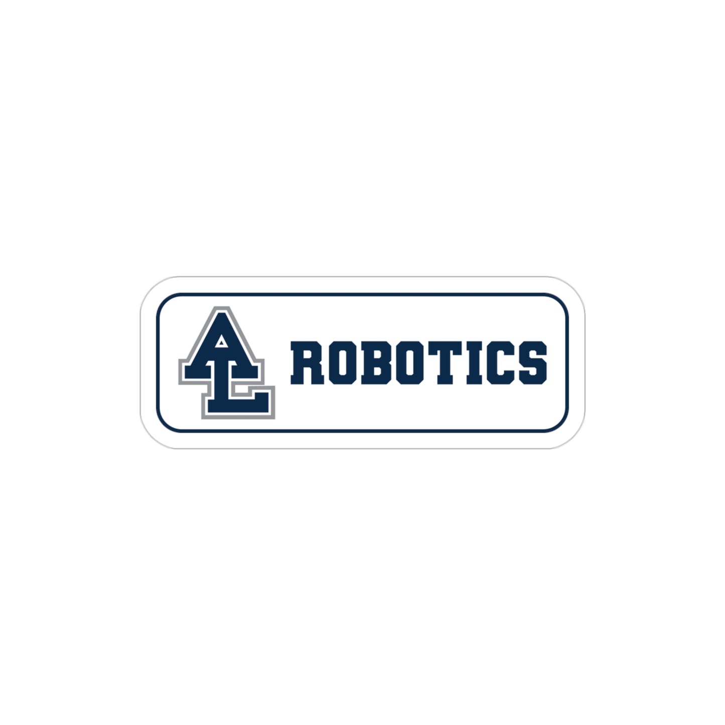 Academy at the Lakes Transparent Die-Cut Outdoor Sticker