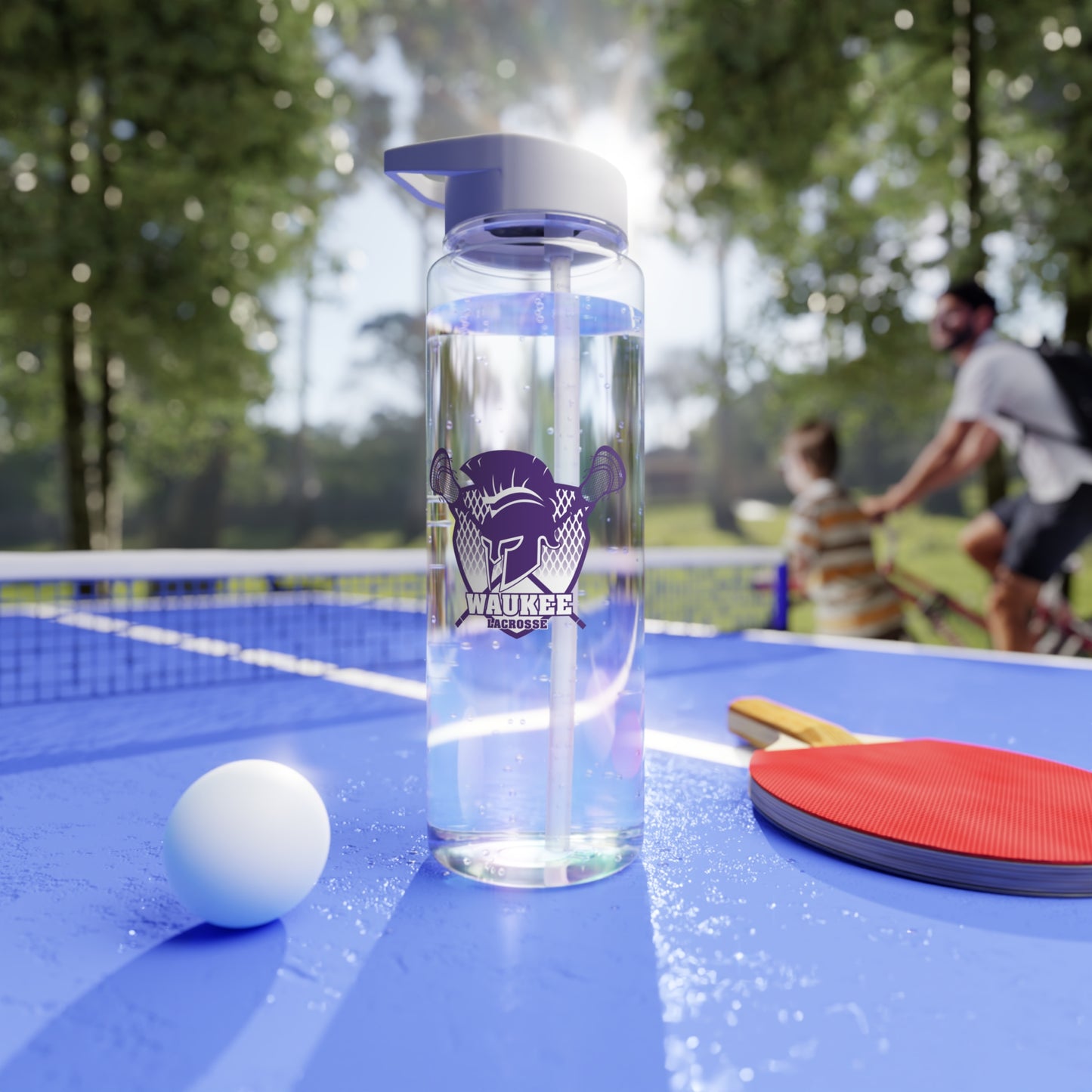 Waukee Lacrosse Tritan Water Bottle (25 oz)