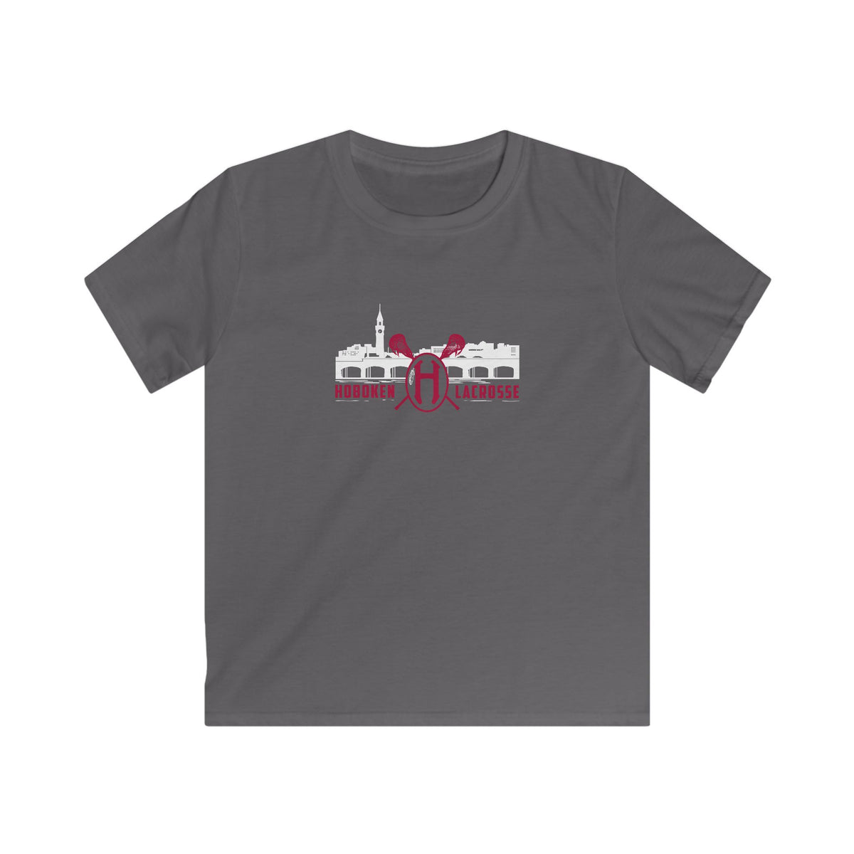 Youth Hoboken Lacrosse Gildan Softstyle T-Shirt