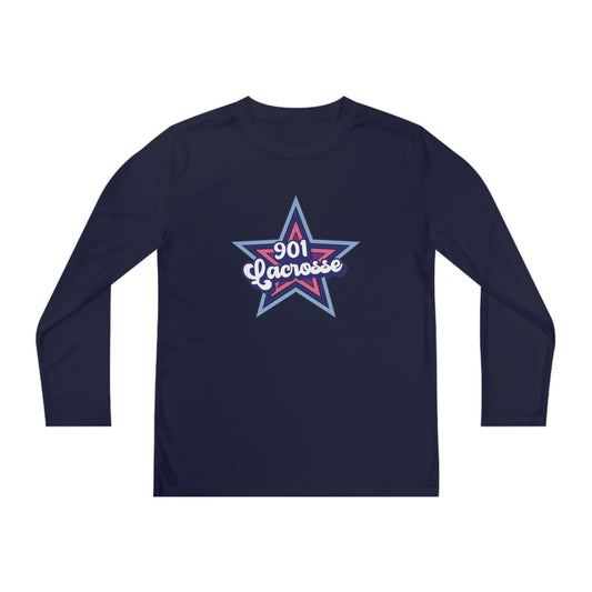 Youth Stars 901 Sport-Tek Performance Long Sleeve Shirt
