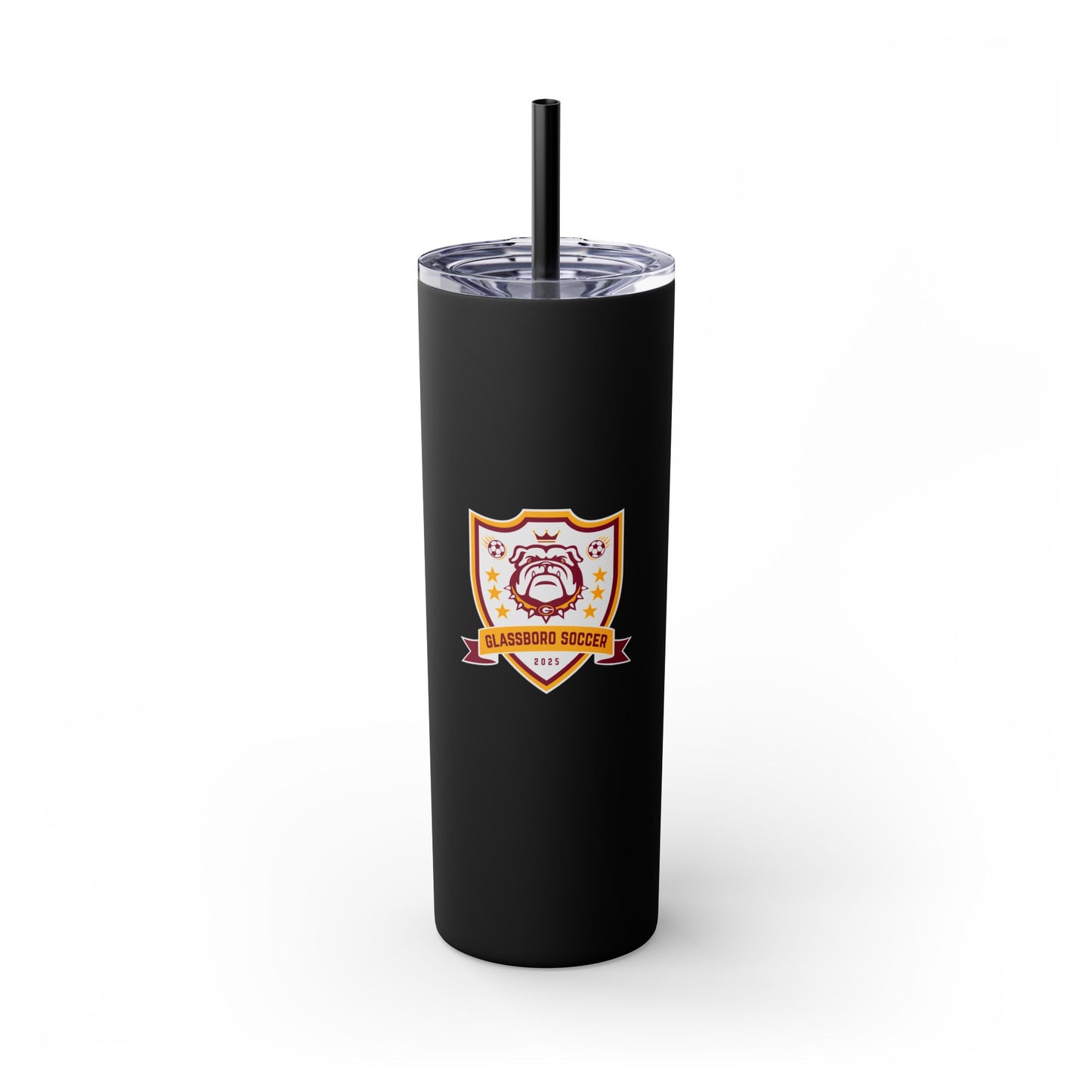 Glassboro Soccer 20oz Skinny Tumbler with Straw