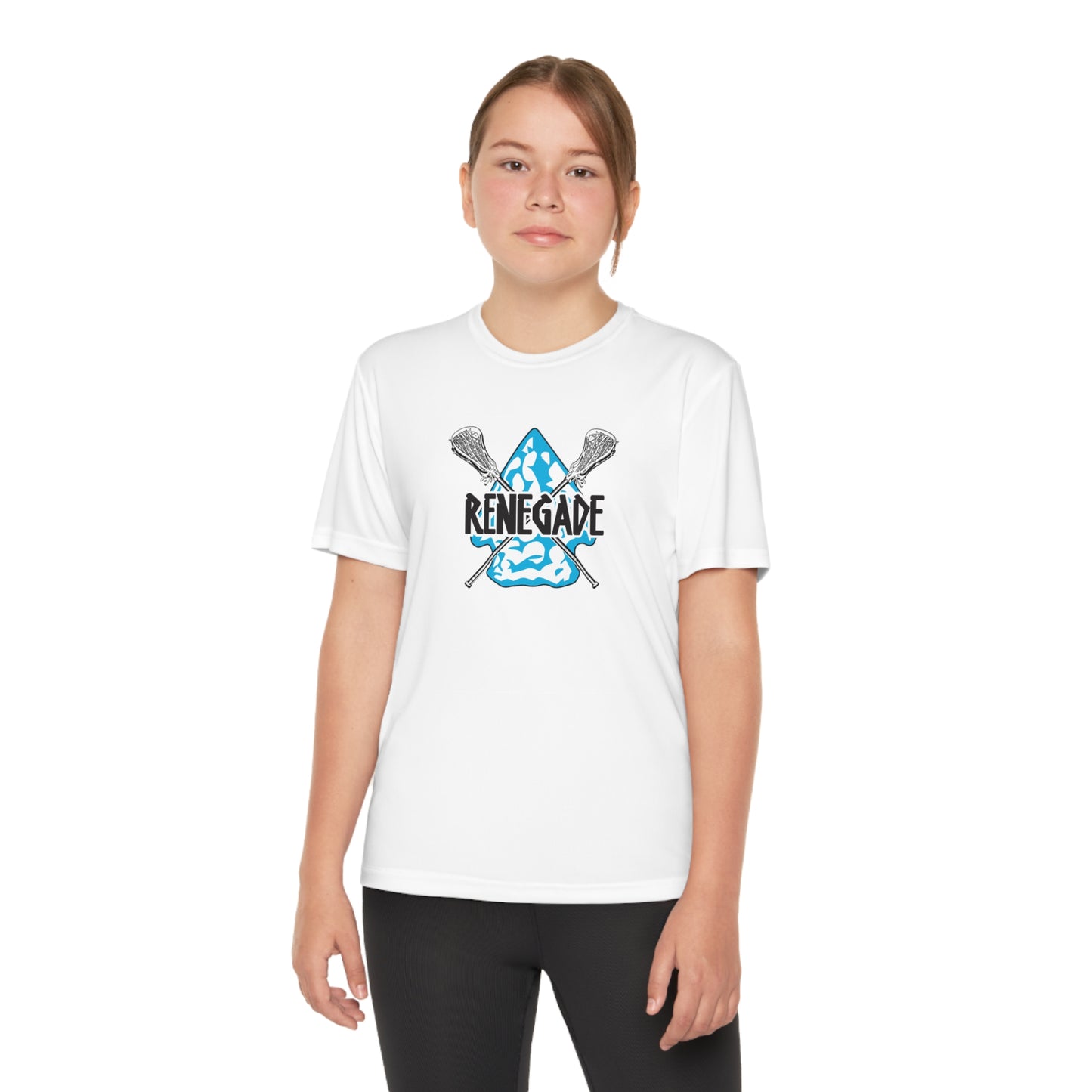Youth Renegade Lacrosse Sport-Tek Performance T-shirt