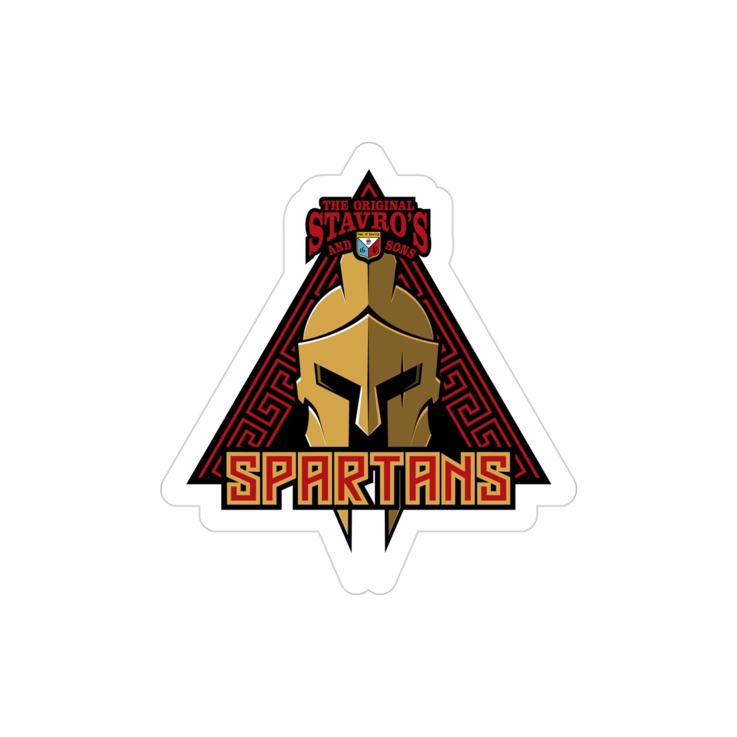 Spaartans Die-Cut Outdoor Sticker