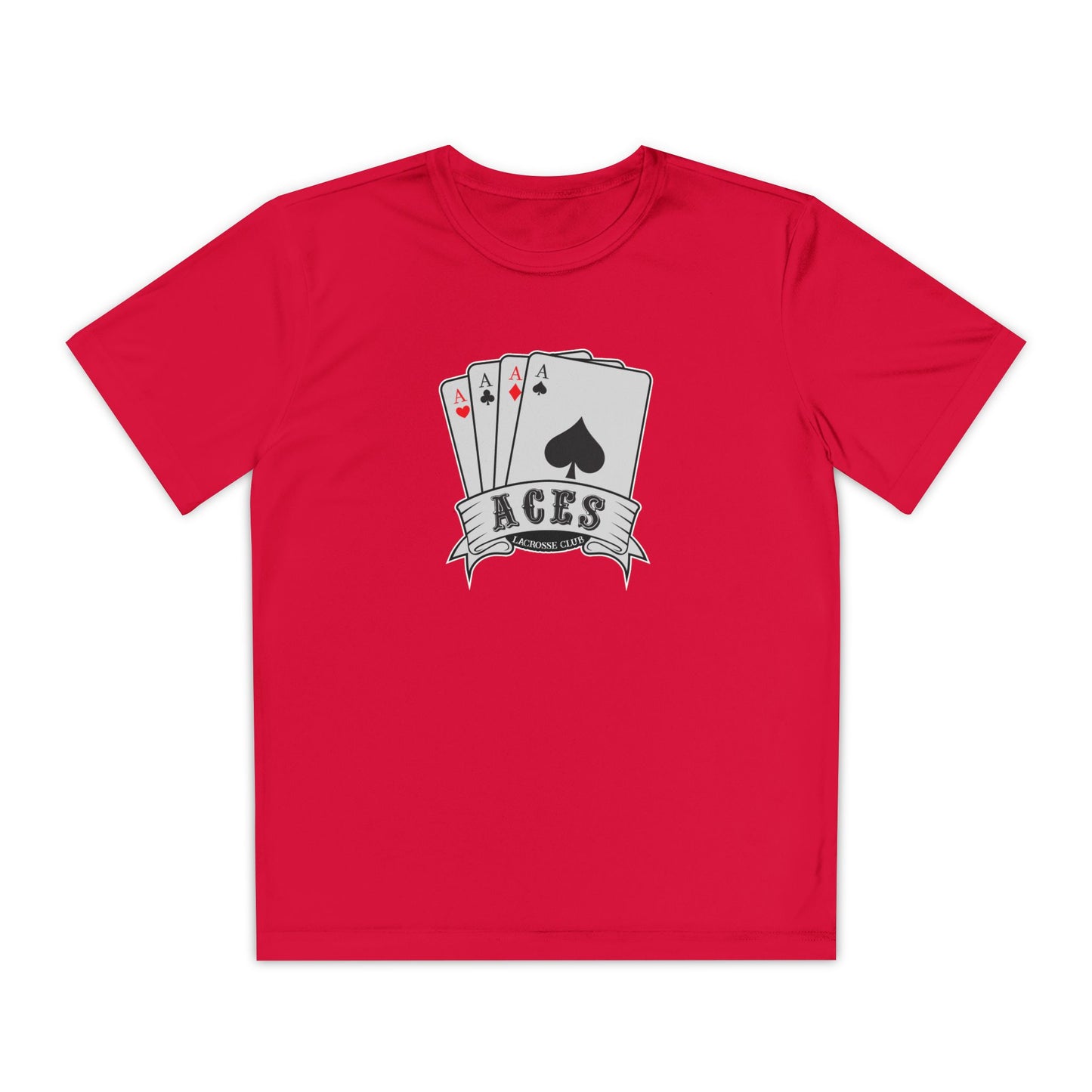 Youth Aces Lacrosse Sport-Tek Performance Tee