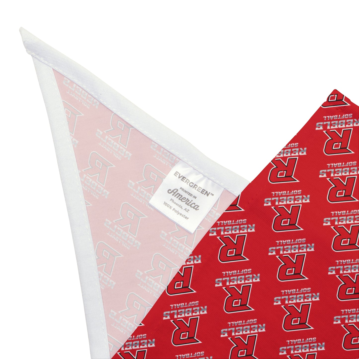 Rebels Softball Pet Bandana