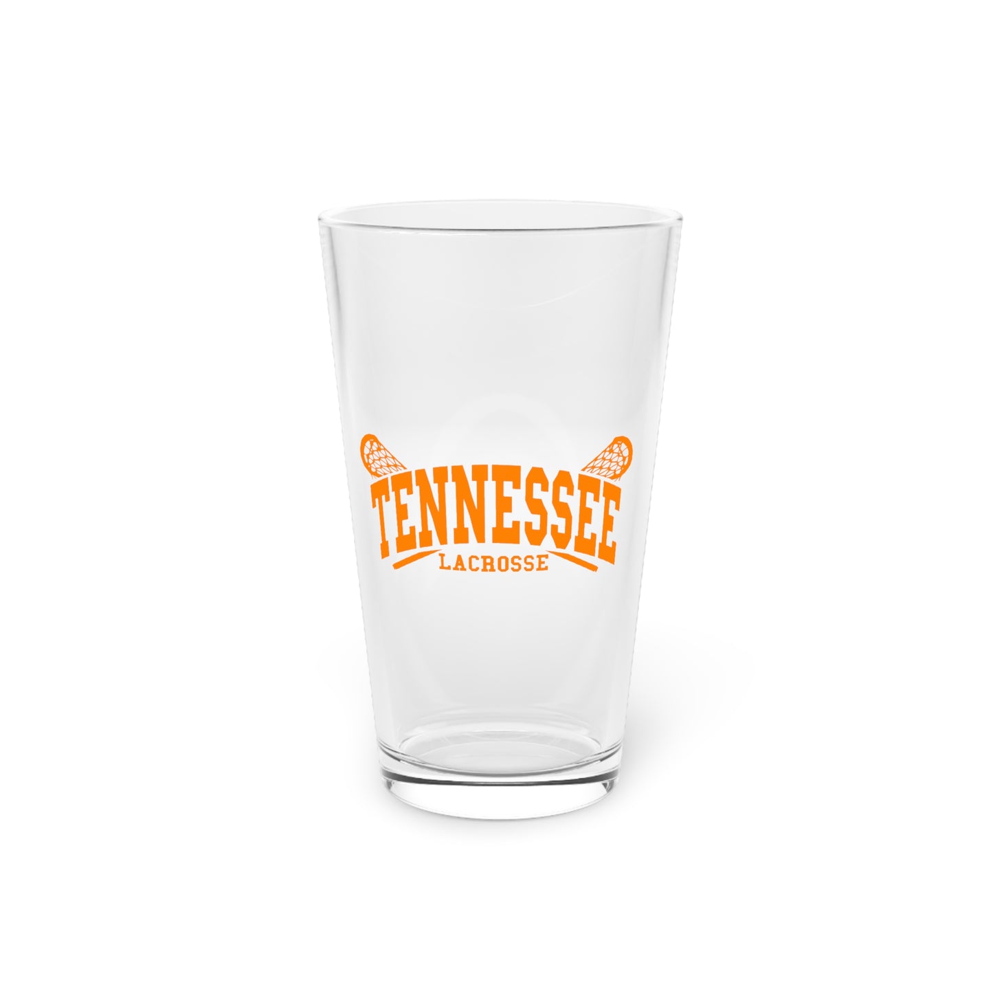Tennessee Lacrosse Pint Glass (16oz)