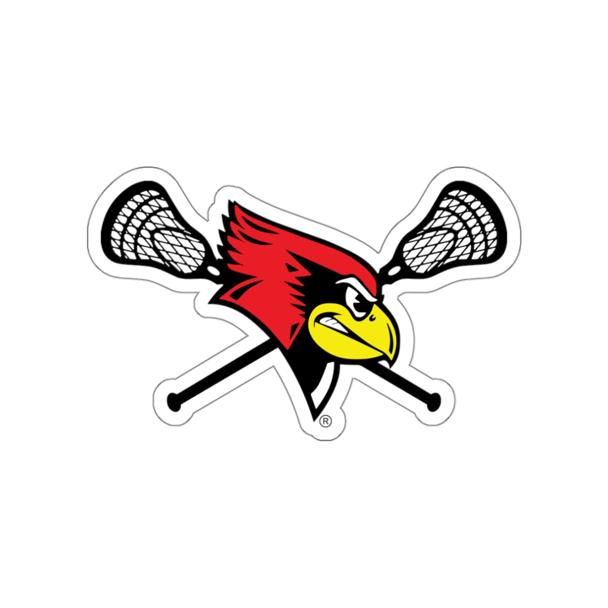 ISU Lacrosse Die-Cut Sticker