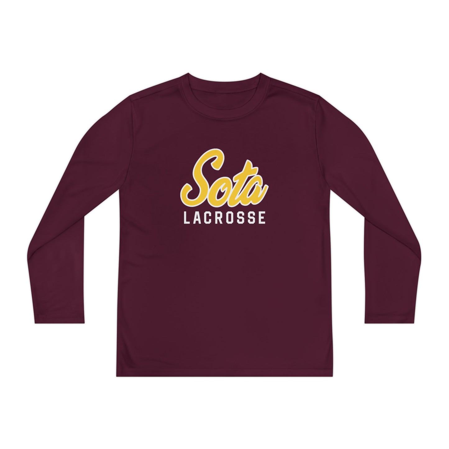 Youth Minnesota Lacrosse Sport-Tek Performance Long Sleeve Shirt