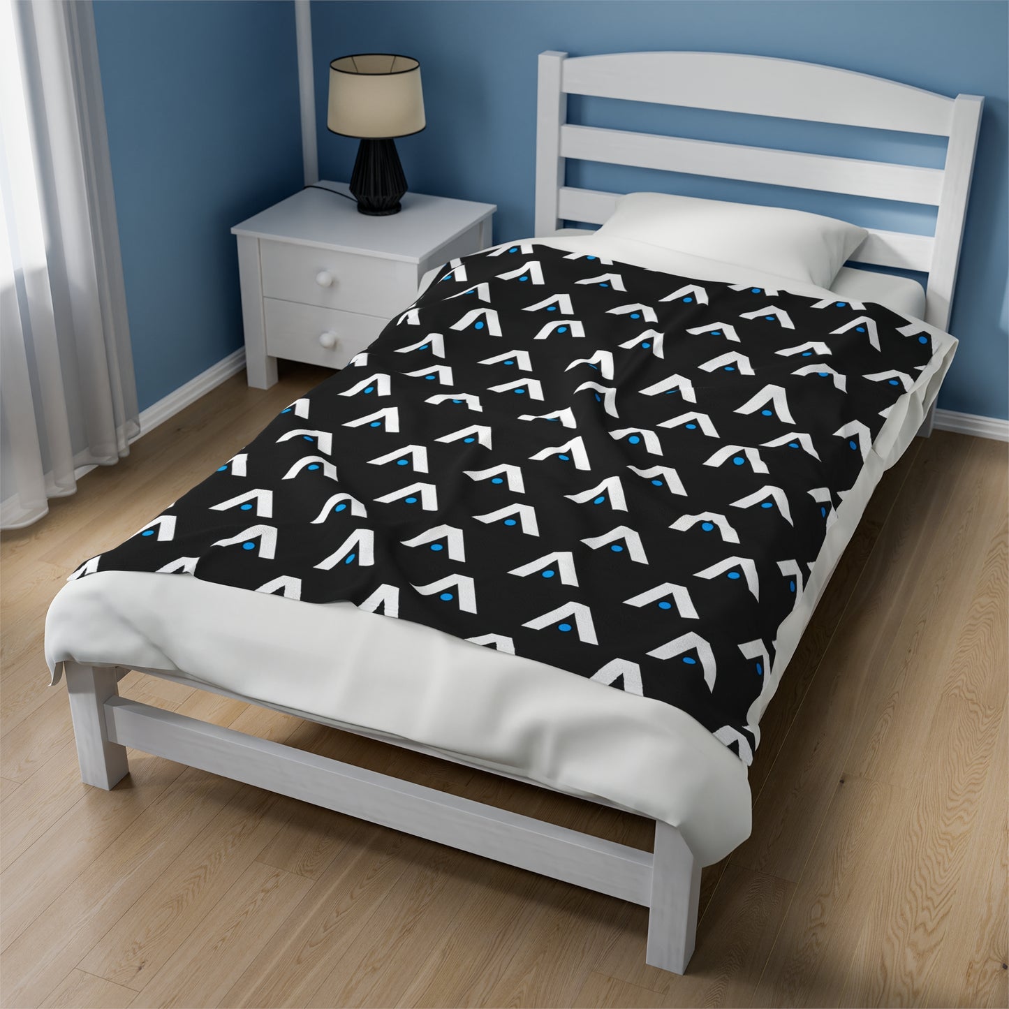 ADVNC Lacrosse Velveteen Plush Blanket