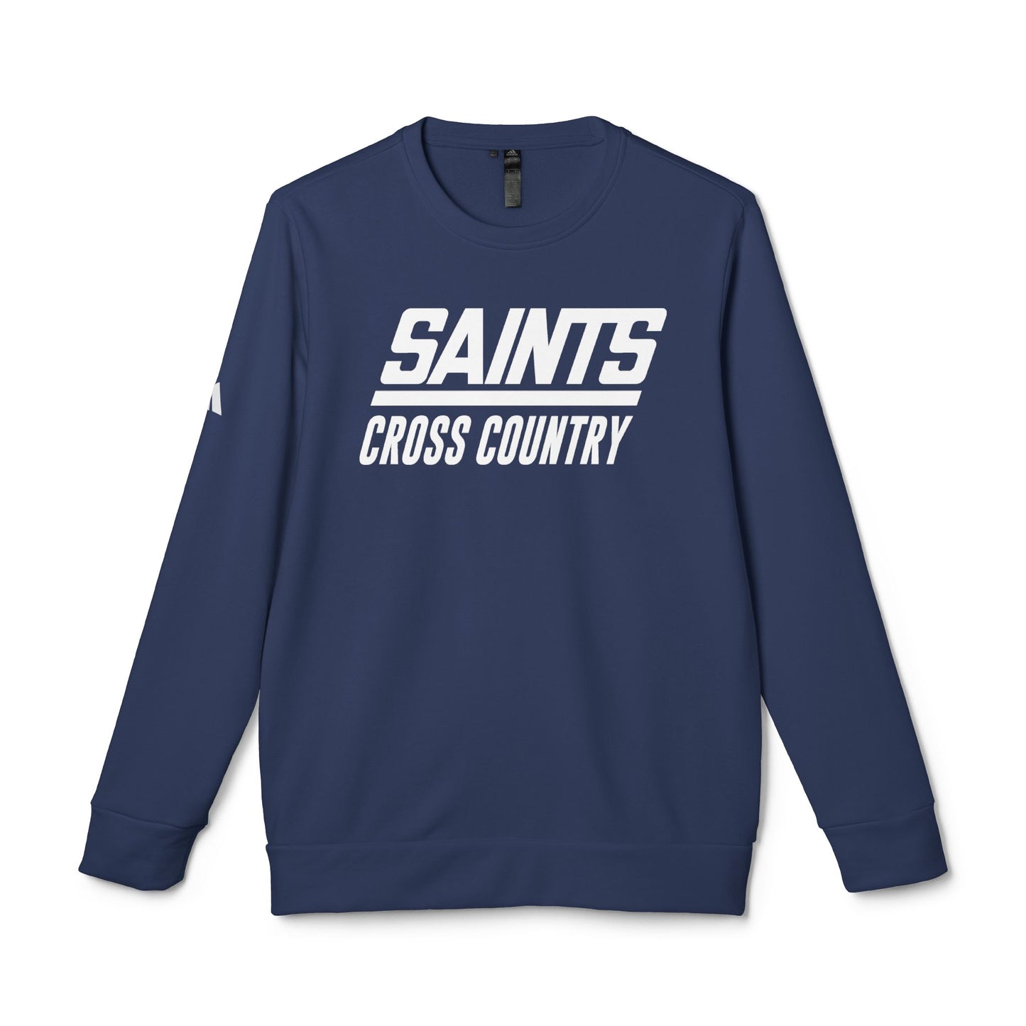 Adult Saints Cross Country Adidas Fleece Crewneck Sweatshirt