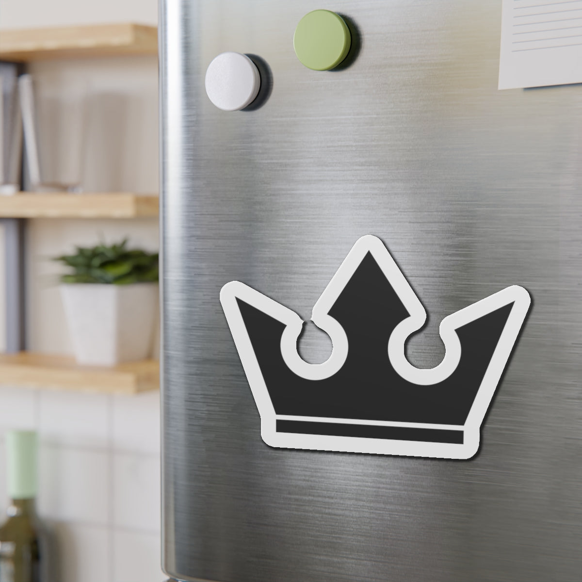 QC Pickleball Die-Cut Magnet