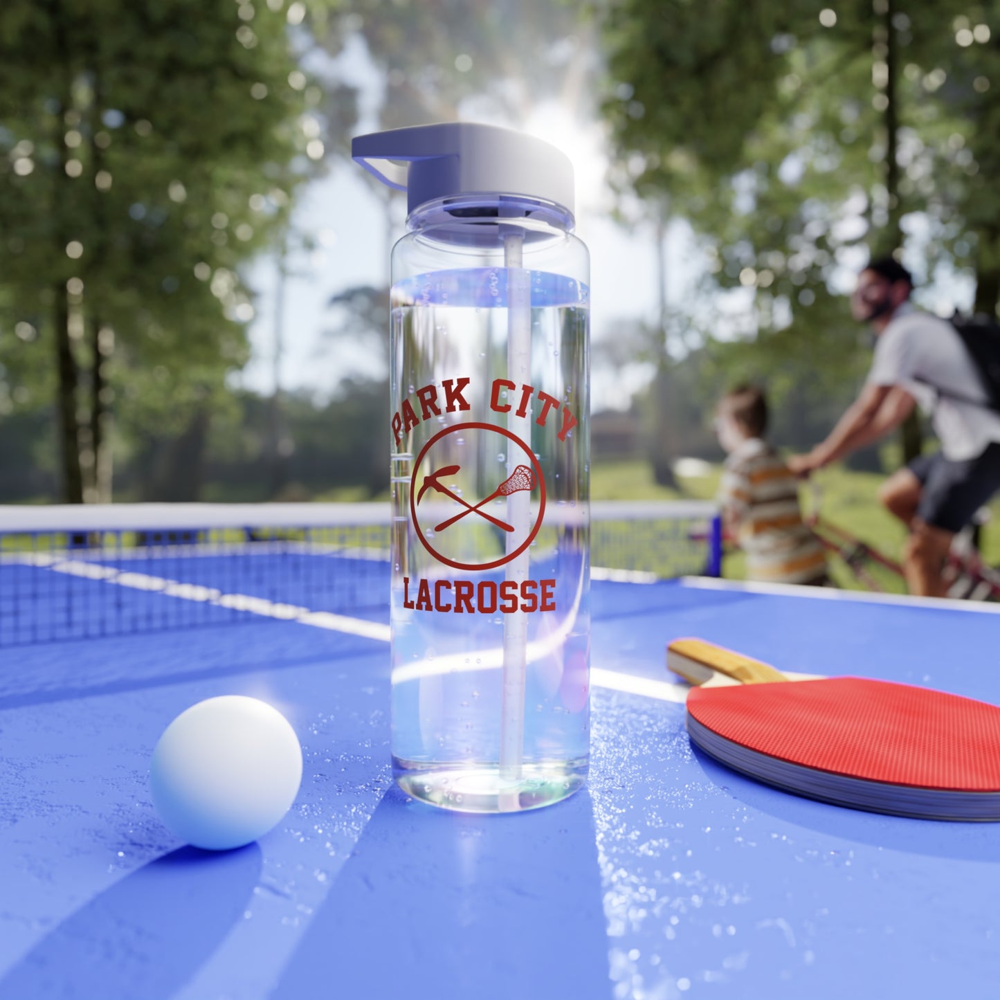 PCHS Girls Lacrosse Tritan Water Bottle