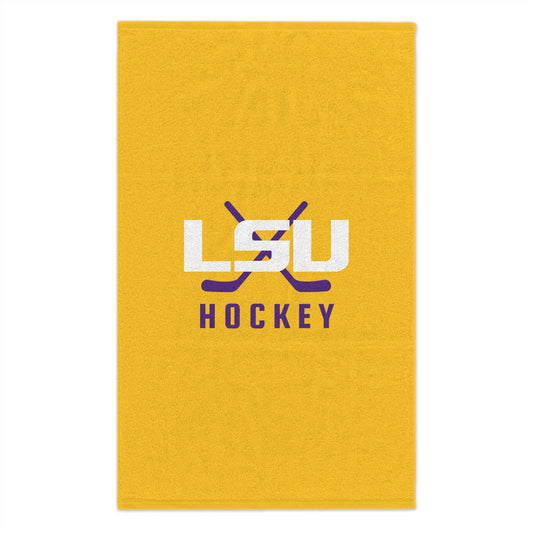 LSU Ice Hockey Swim Rally Towel