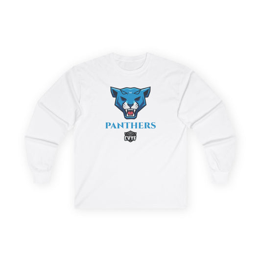 Adult Panthers Gildan Ultra Cotton Long Sleeve