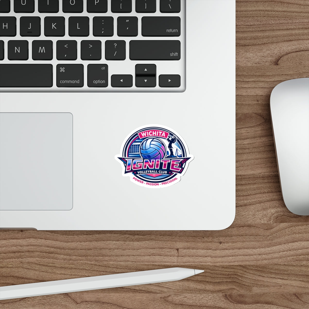 Wichita Ignite Volleyball Die-Cut Sticker