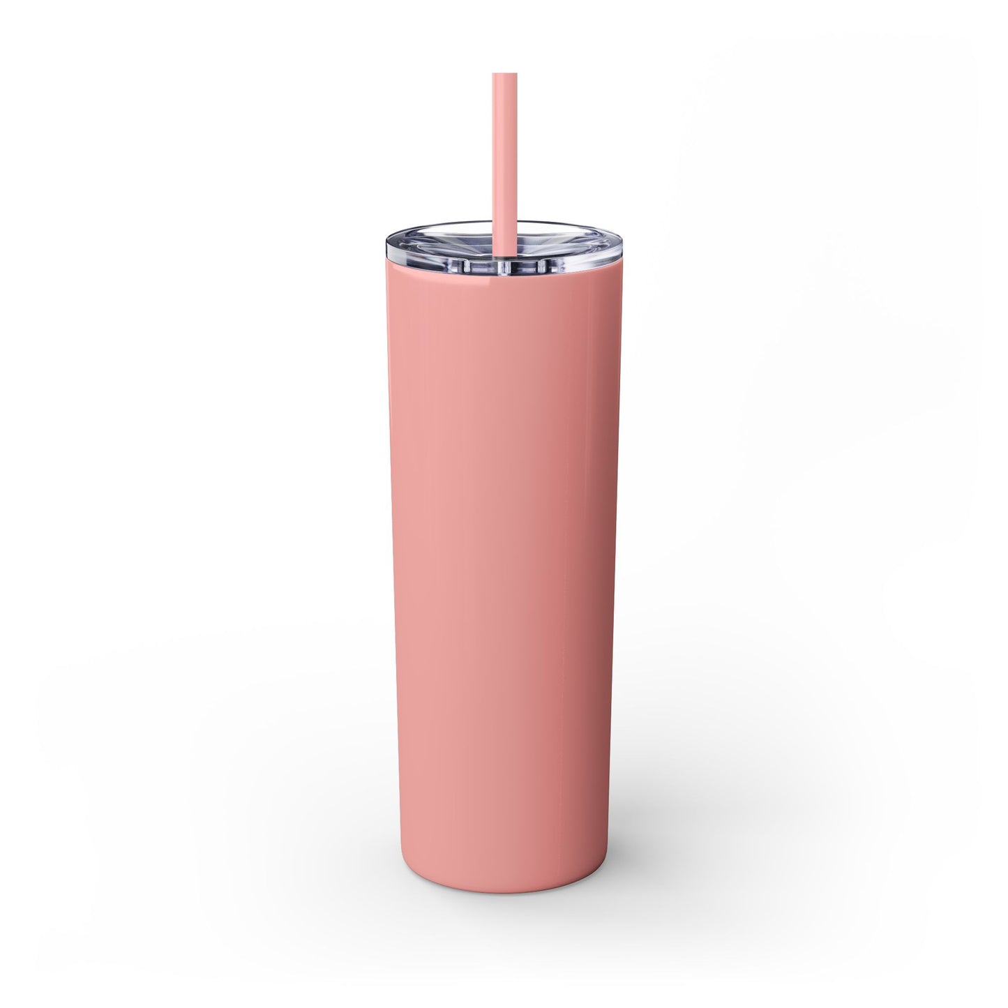 Secondslide Skinny Tumbler w/ Straw 20oz