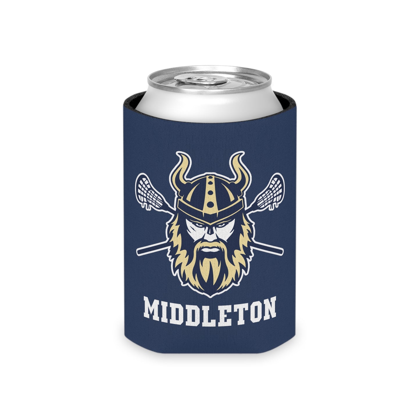 Middleton Vikings Lacrosse Can Cooler (3-Pack)
