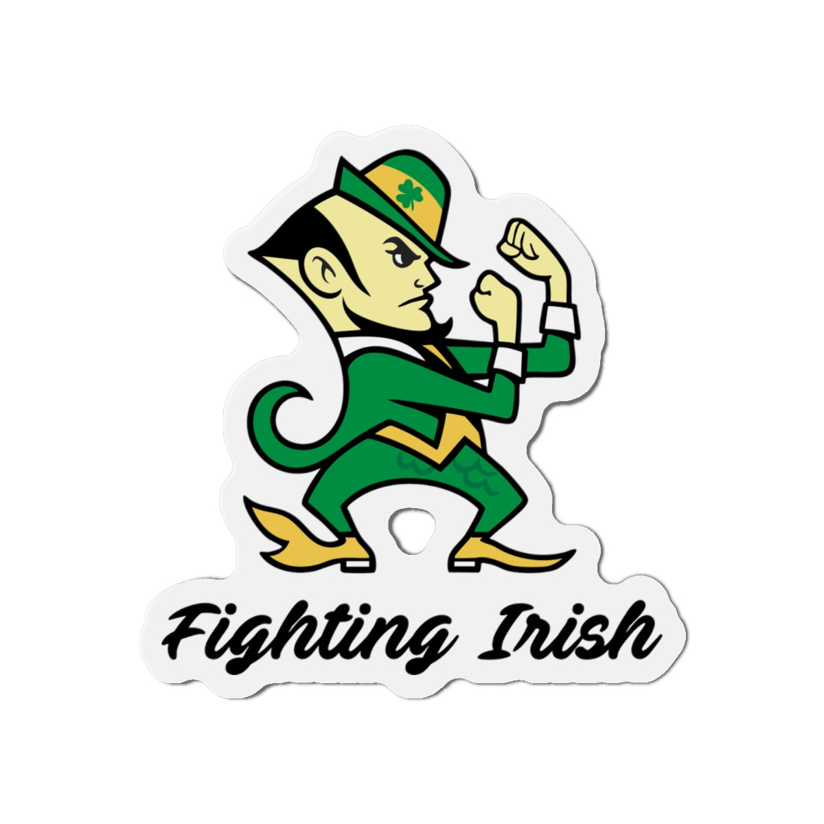 Fighting Irish Die-Cut Magnet