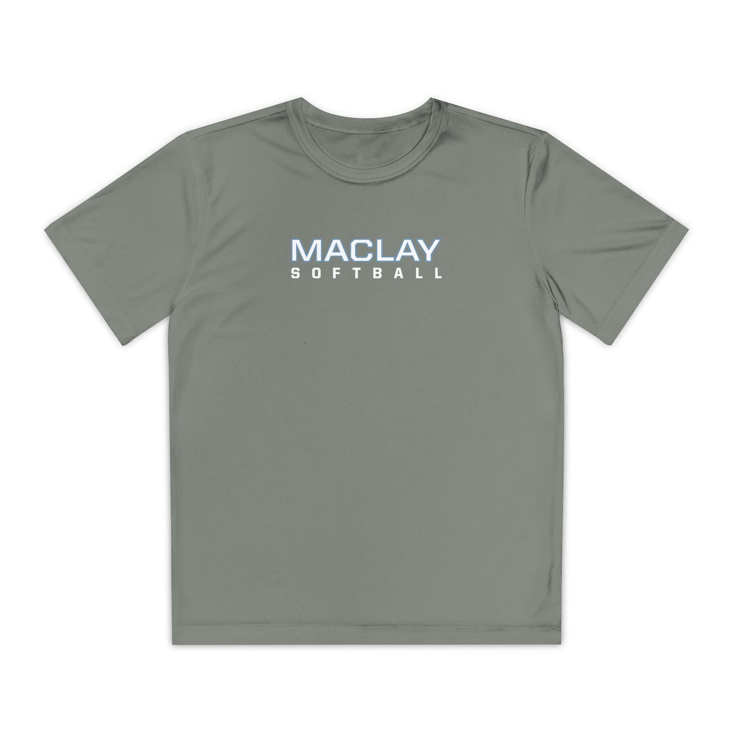 Youth Maclay Softball Sport-Tek Performance T-Shirt
