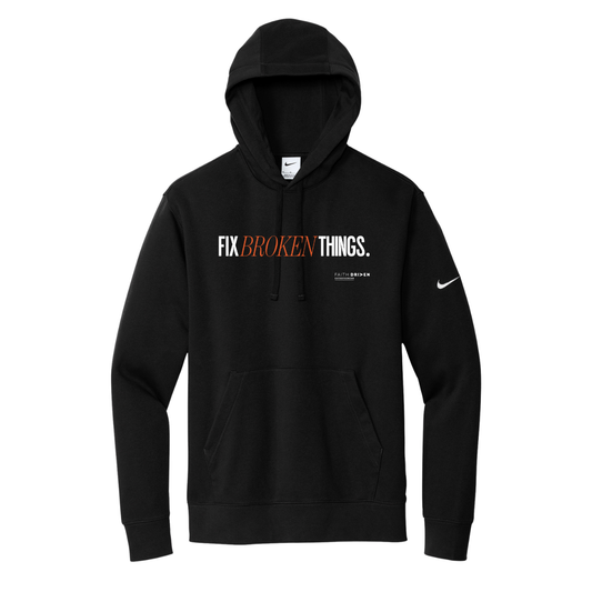 Adult Nike Heavy Fleece Hoodie - Fix (A)