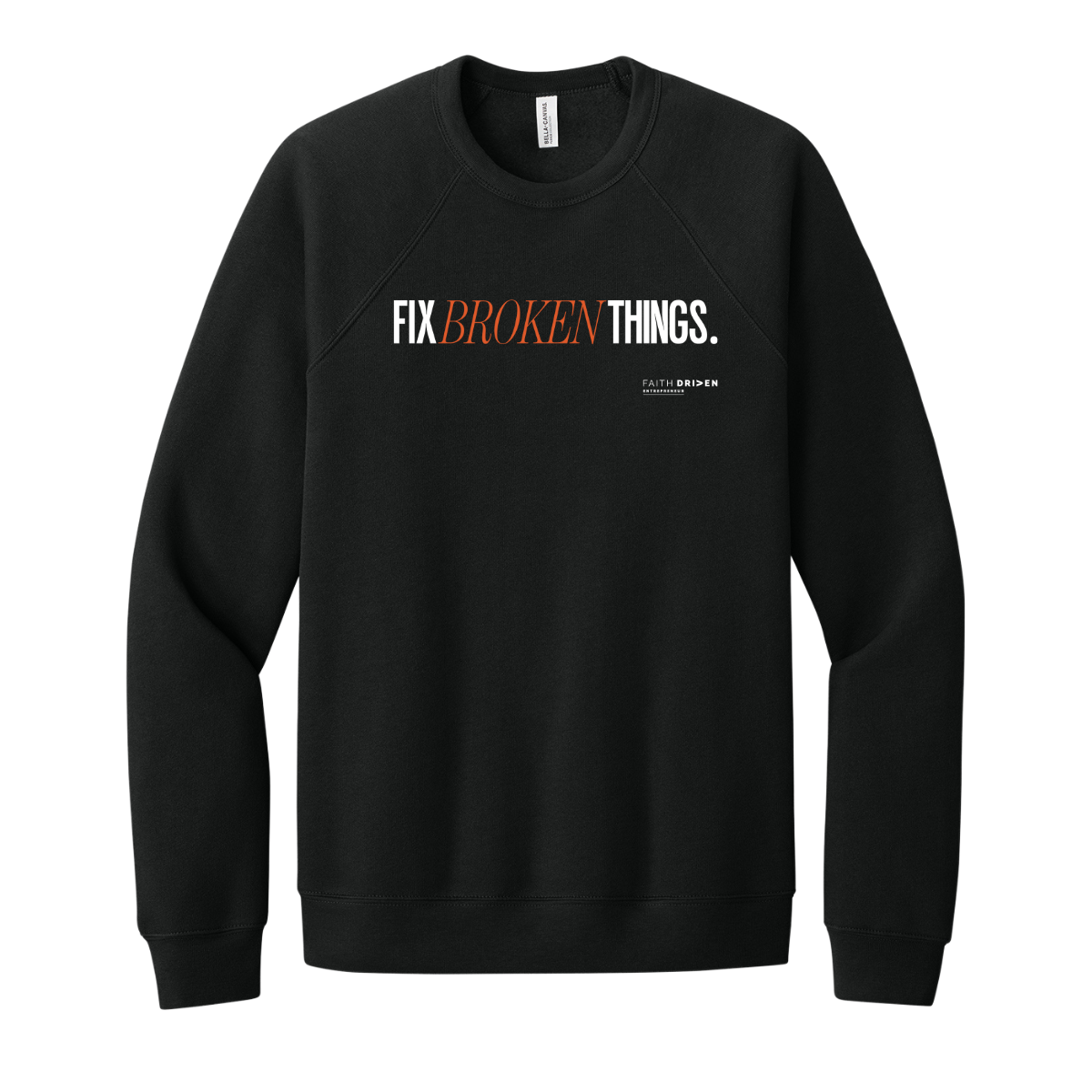 Adult Heavy Fleece Crewneck - Fix (A)