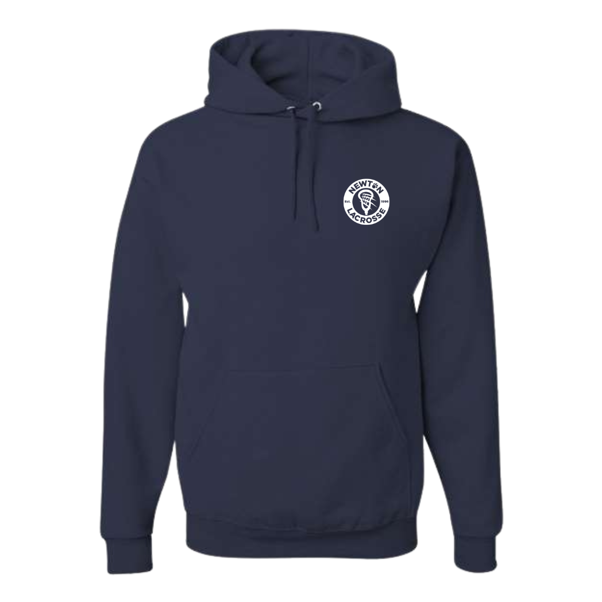 Adult Newton Lacrosse Jerzees Nublend Hoodie