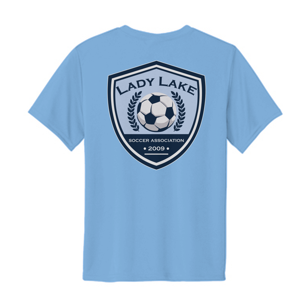 Youth Lady Lake Soccer Association Performance T-Shirt