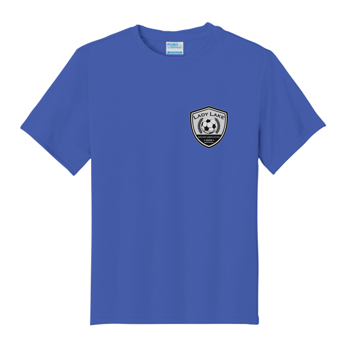 Youth Lady Lake Soccer Association Performance T-Shirt