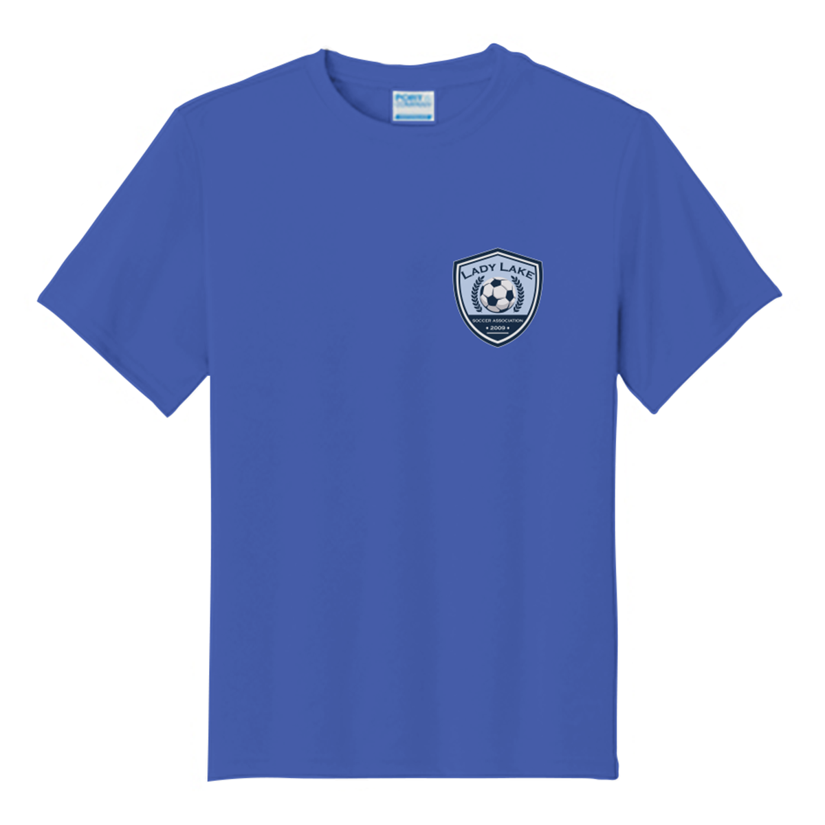 Youth Lady Lake Soccer Association Performance T-Shirt