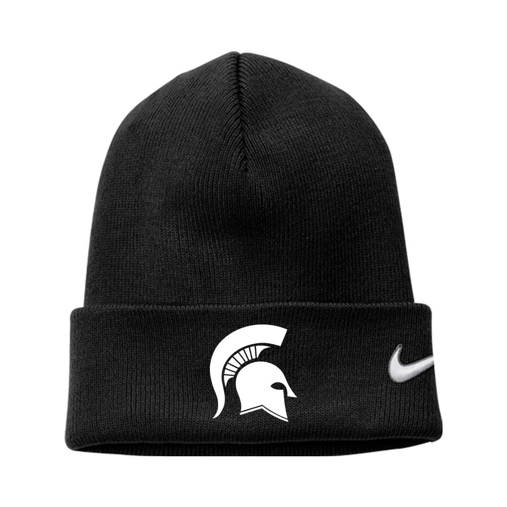 Skyline Spartans Lacrosse Nike Team Cuffed Beanie — Black