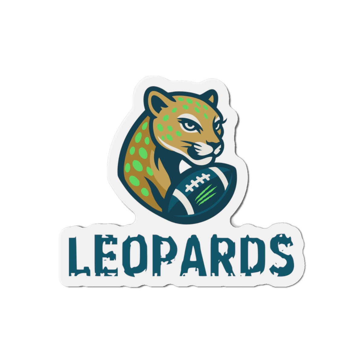 Leopards Die-Cut Magnet