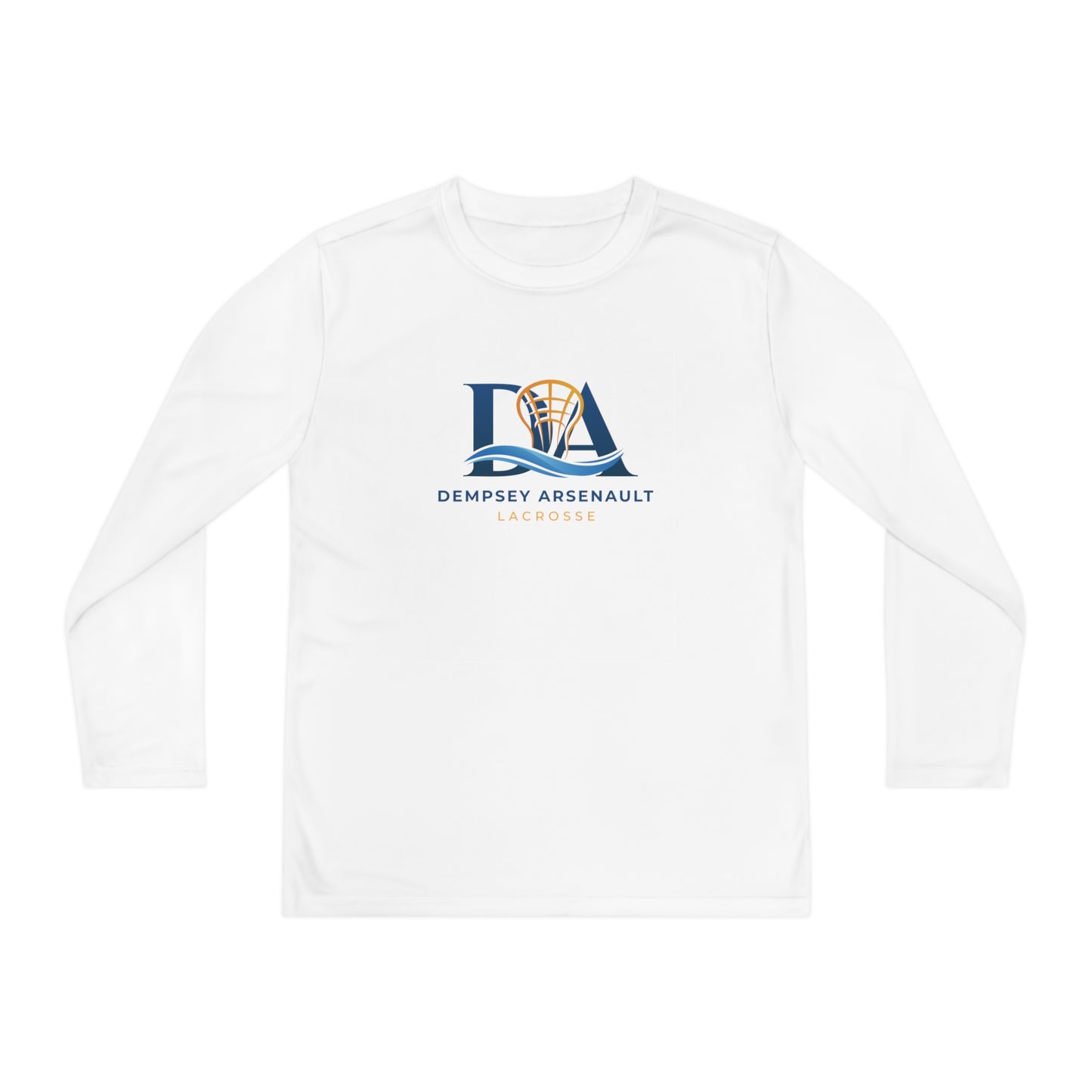 Youth Dempsey Arsenault Lacrosse Sport-Tek Performance Long Sleeve