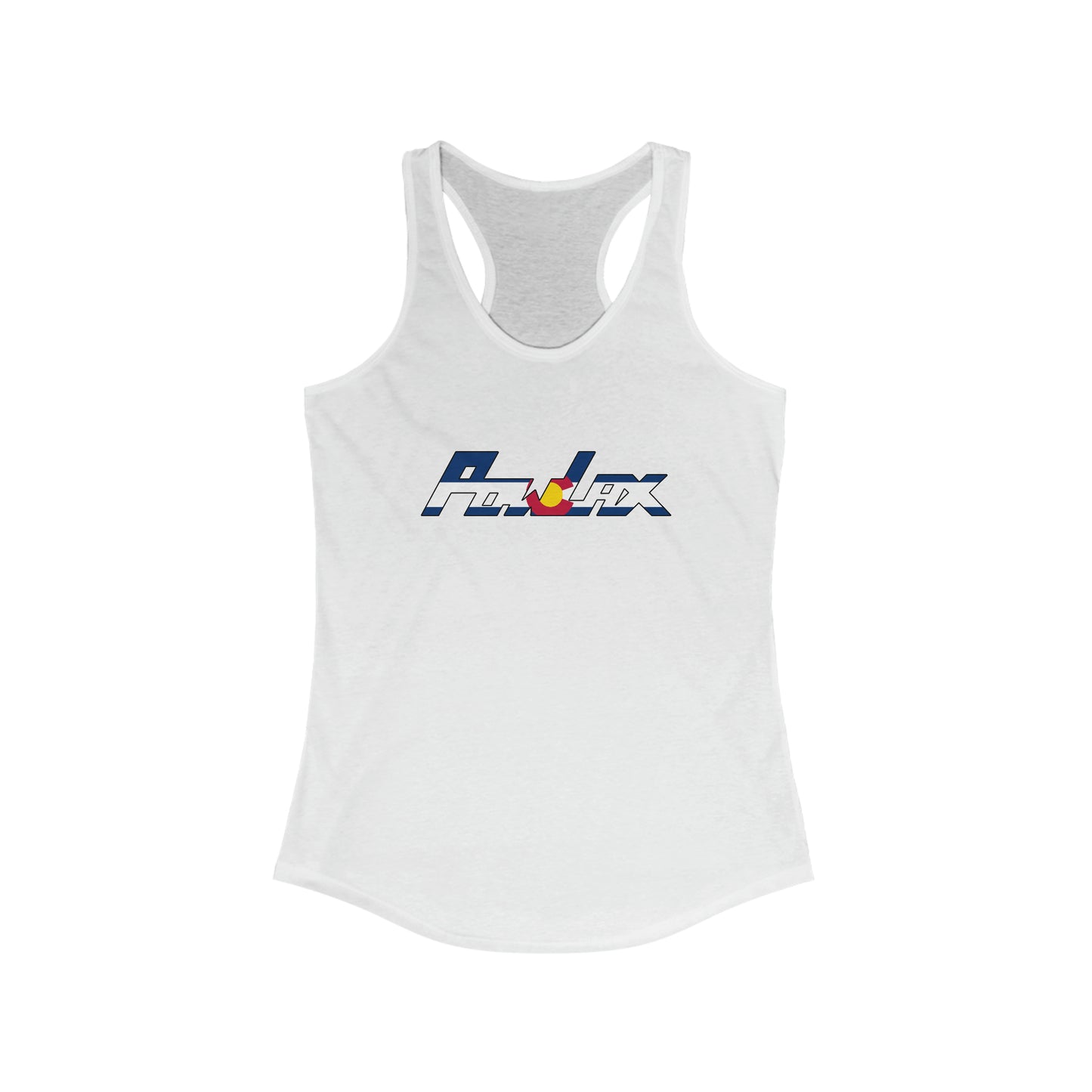 Women's POWLAX Next Level Racerback Tank