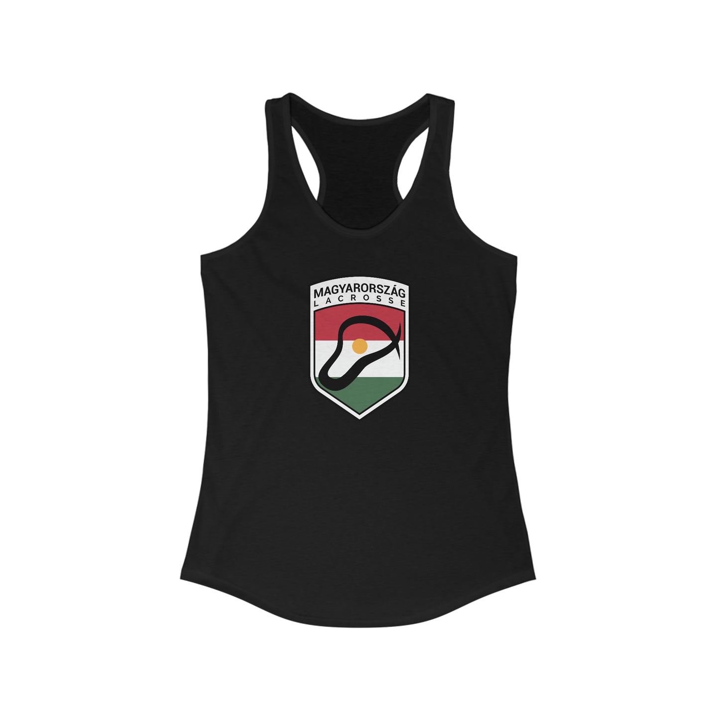 Women's Hungary Lacrosse Next Level Racerback Tank
