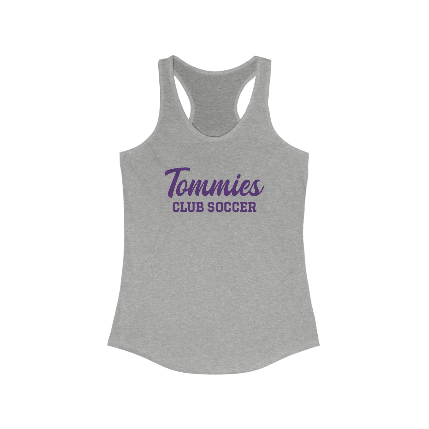 Women's UST Club Soccer Next Level Racerback Tank