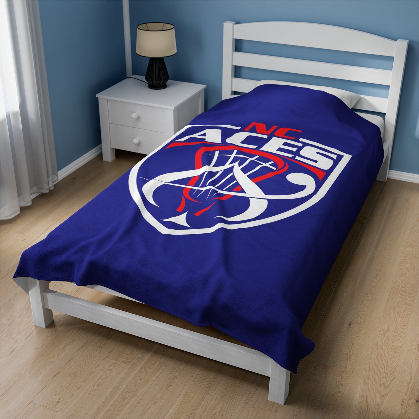 NC Aces Velveteen Plush Blanket (60" x 80")
