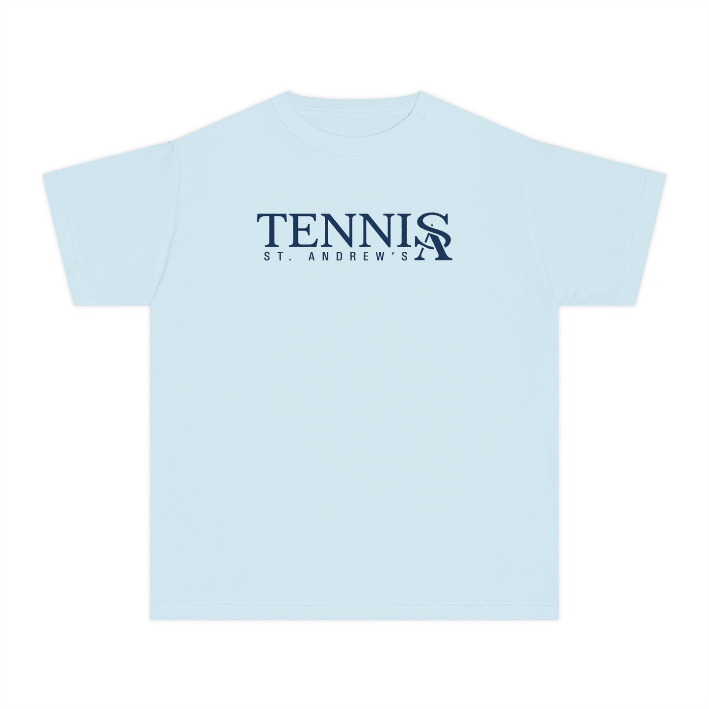 Youth Saints Tennis Comfort Colors Garment Dyed T-Shirt