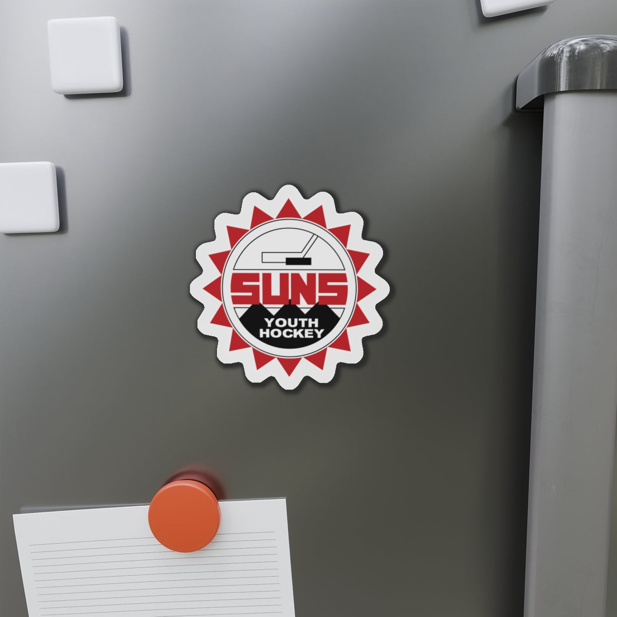 Sun Valley Hockey Die Cut Magnet