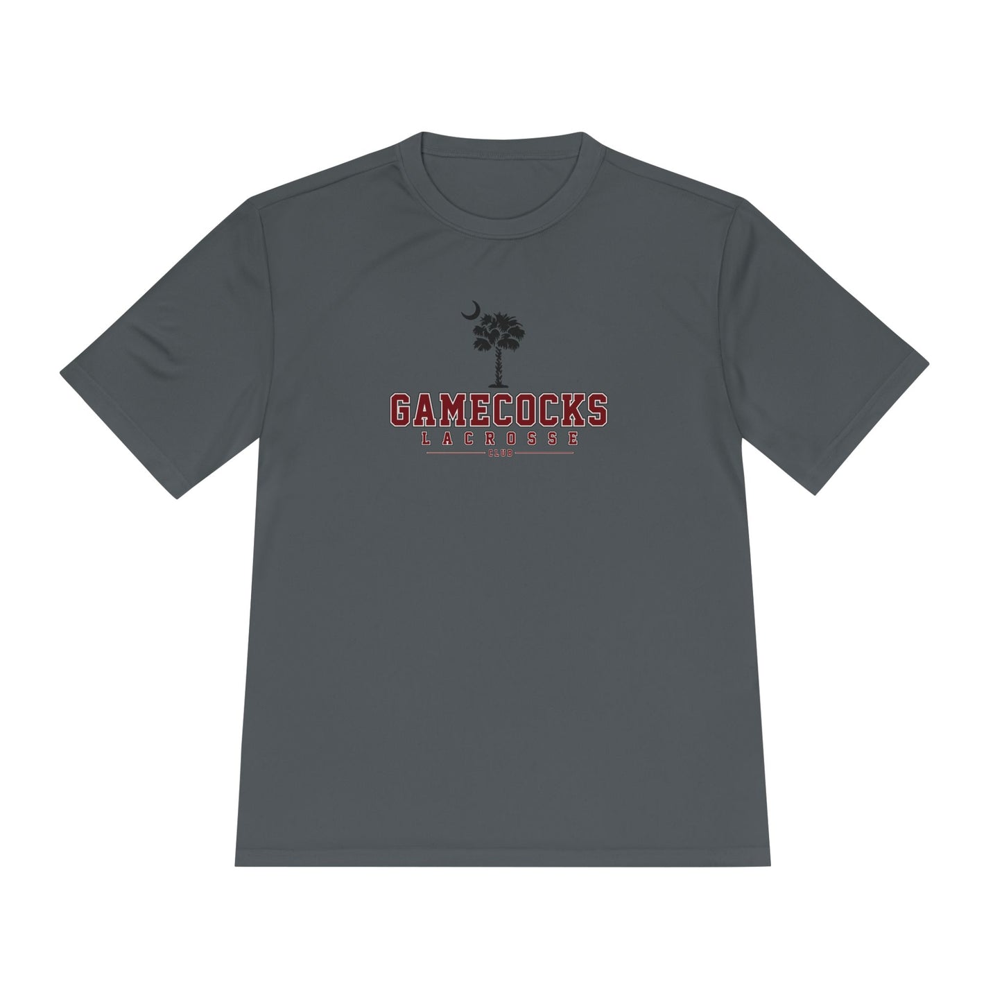Adult Gamecocks Lacrosse Sport-Tek T-Shirt