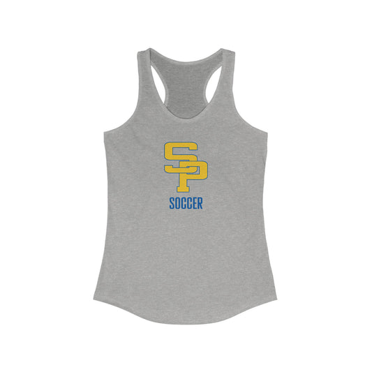 Women's St Paul's Soccer Next Level Racerback Tank