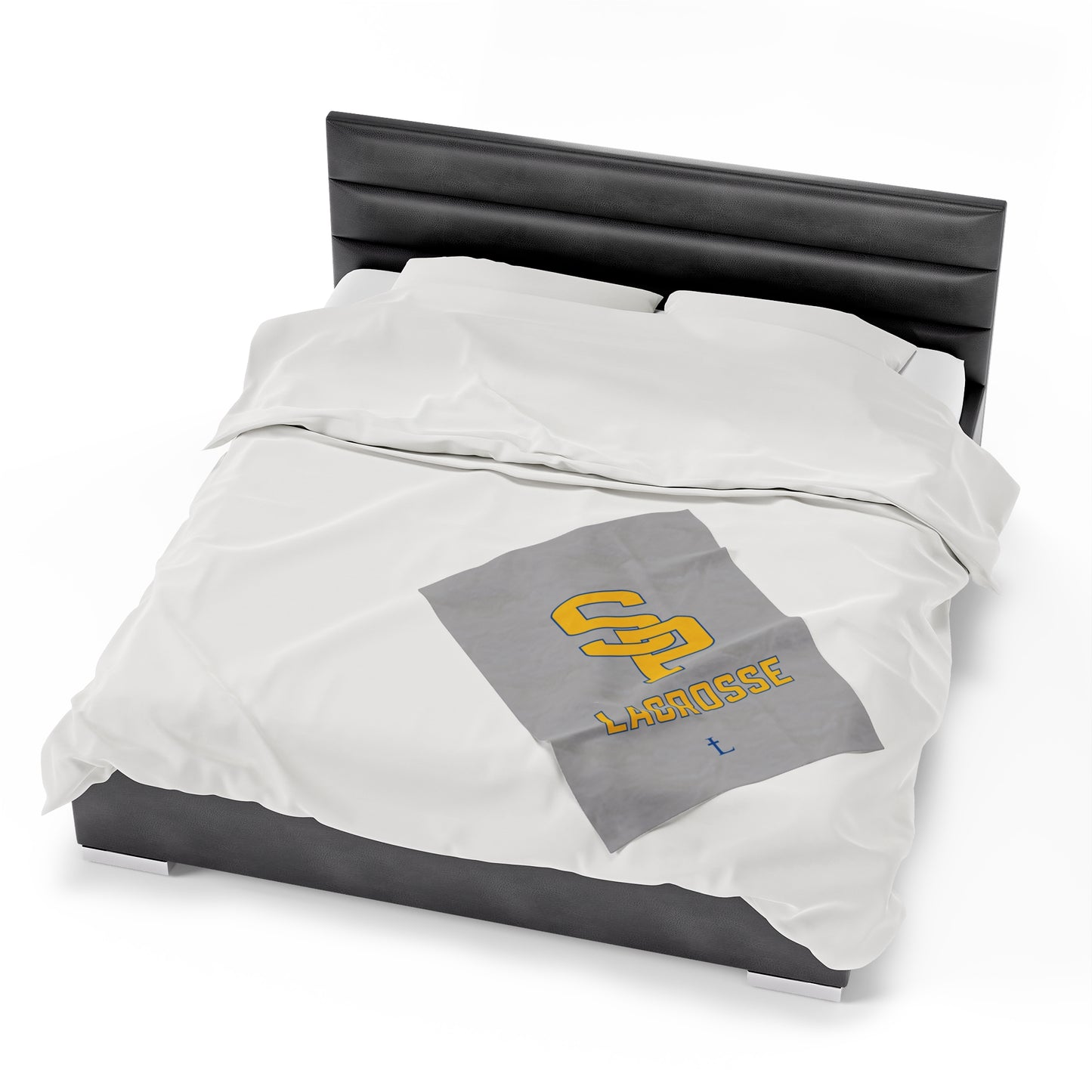 Saint Paul's Lacrosse Velveteen Plush Blanket