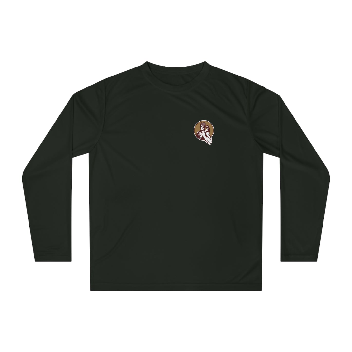 Adult Brunswick Wrestling Team 365 Performance Long Sleeve