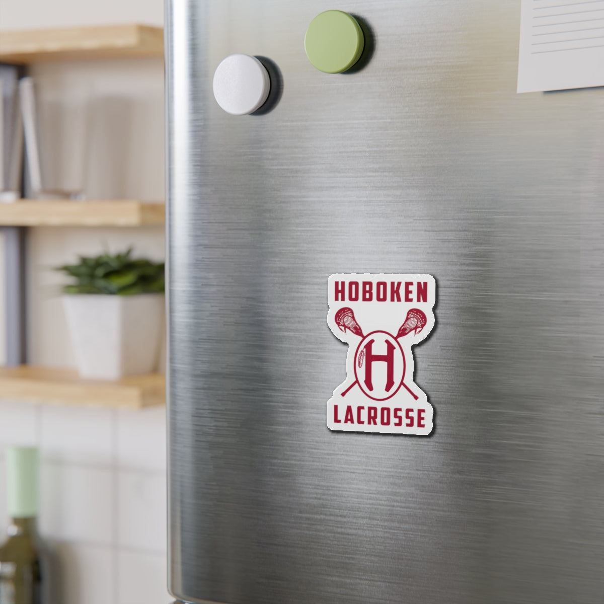 Hoboken Lacrosse Magnet
