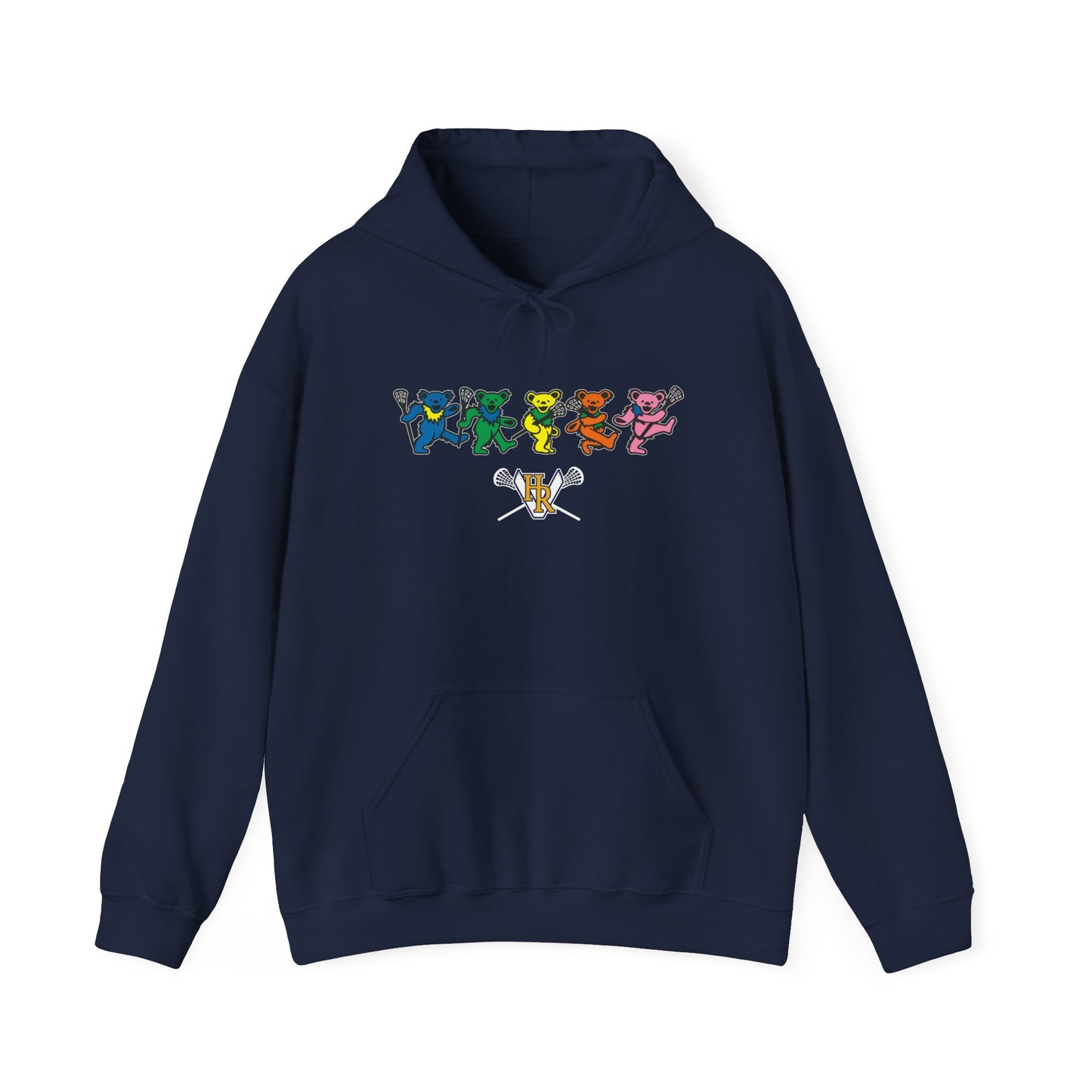 Adult HRV Lacrosse Gildan Heavy Blend™ Hooded Sweatshirt - Dancing Bears