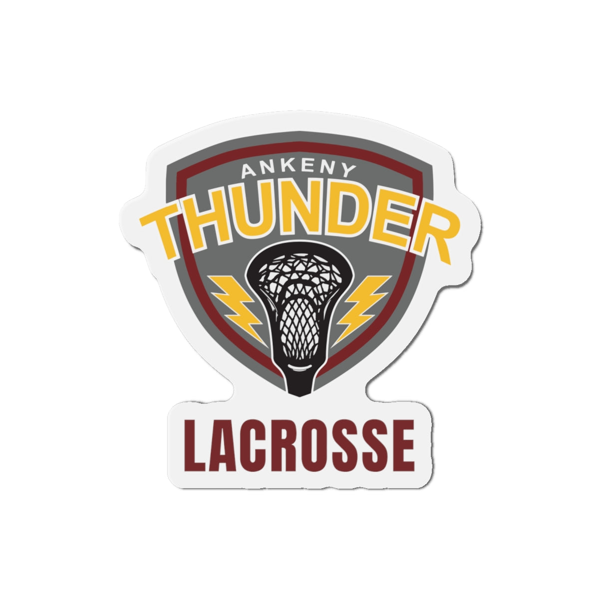 Thunder Die-Cut Magnet