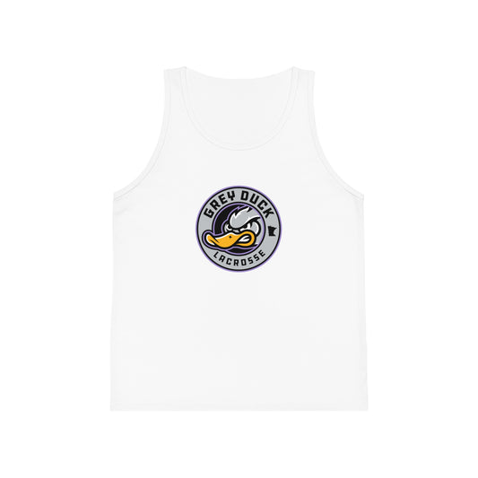 Youth Grey Duck Lacrosse Bella + Canvas Tank Top