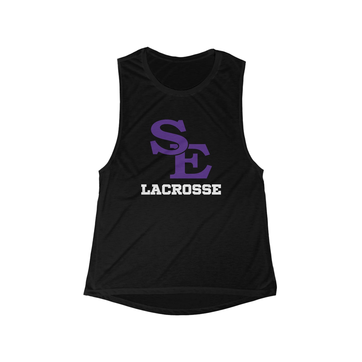 Women's SE Lacrosse Bella + Canvas Flowy Scoop Sport Tank